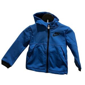 Nike Royal Blue Kids Hooded Zip-Up Jacket NWT